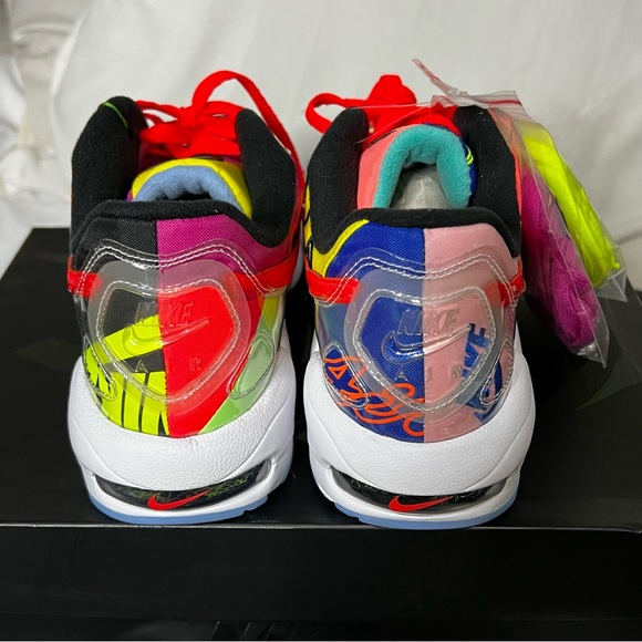 Atmos x Nike Air Max2 Light QS ‘Logos’ (style: BV7406-001) SIZE Men 9/Women 10.5 - Picture 2 of 7